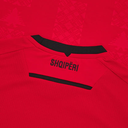 Albania 24-25 Home Shirt collar