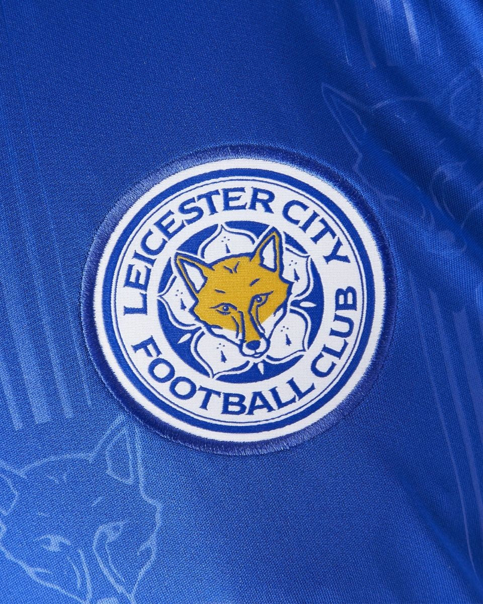 Leicester City 23-24 Home Shirt badge