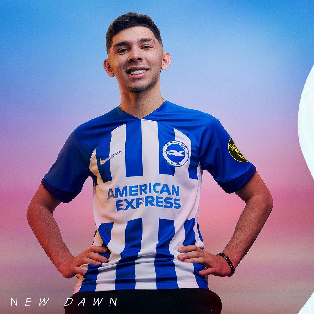 Brighton & Hove Albion 23-24 Home Shirt model