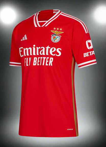 Benfica 23-24 Home Shirt sponsor