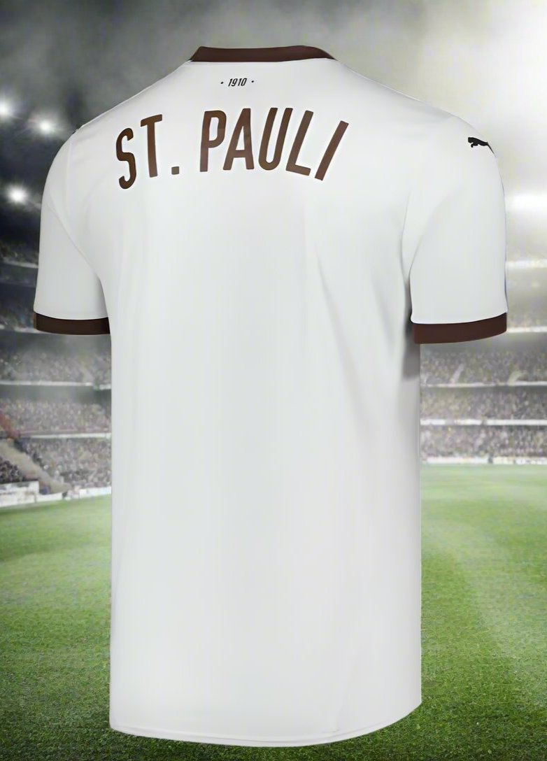 FC St Pauli 24-25 Away Shirt rear