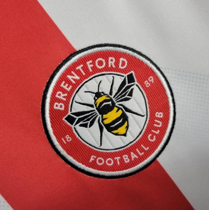 Brentford 23-24 Home Shirt crest