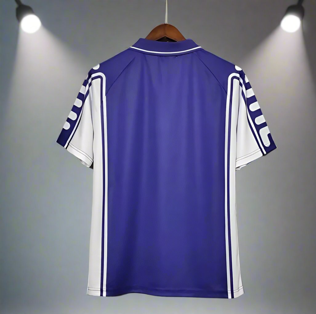 Fiorentina 99-00 Home Retro Shirt rear