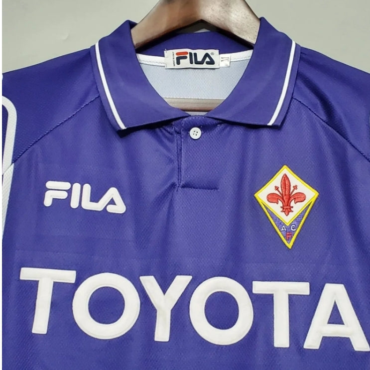 Fiorentina 99-00 Home Retro Shirt sponsor