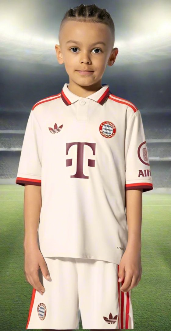 Bayern Munich Kids 24-25 3rd Kit model