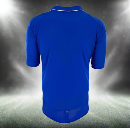 Chelsea 01-02 Home Retro Shirt rear