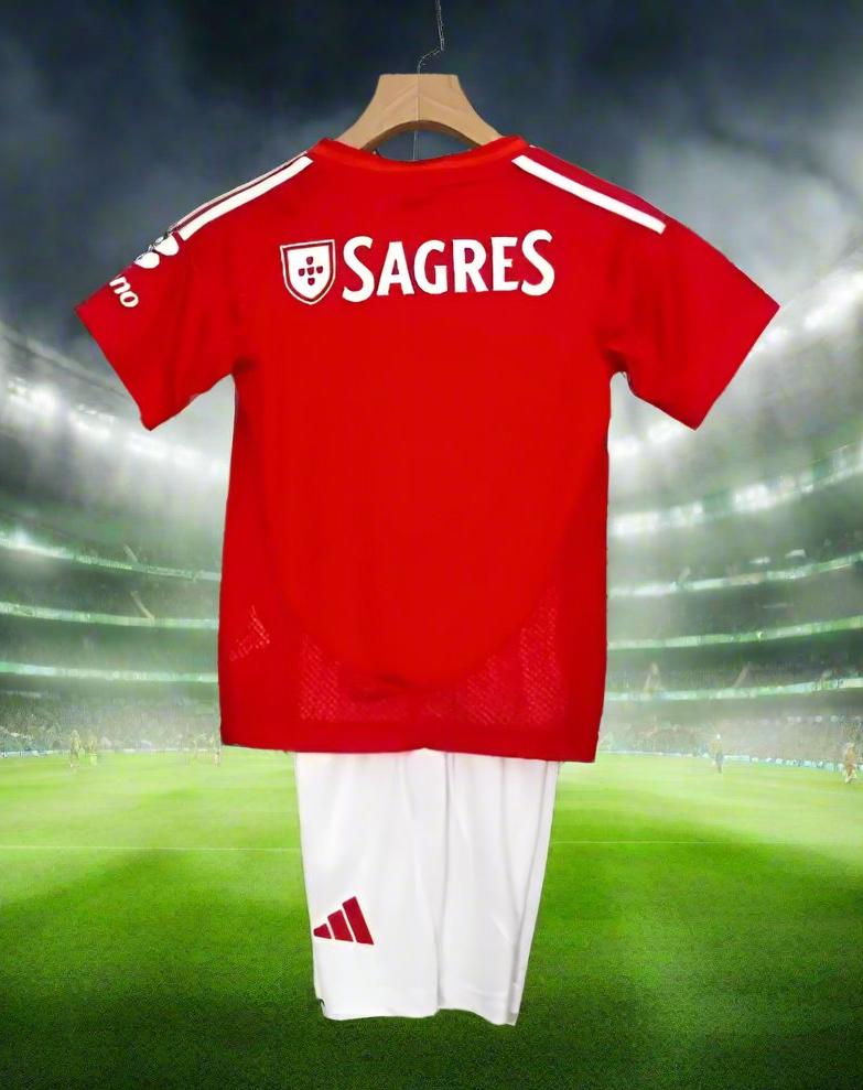 Benfica Kids 24-25 Home Kit rear