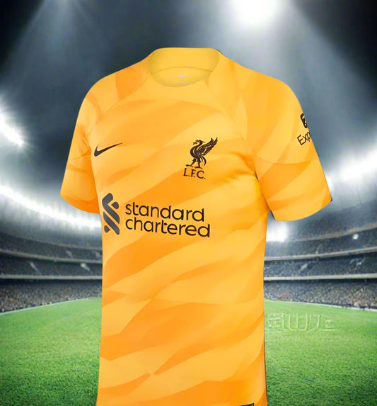 Liverpool 23-24 Goalkeeper Yellow Shirt