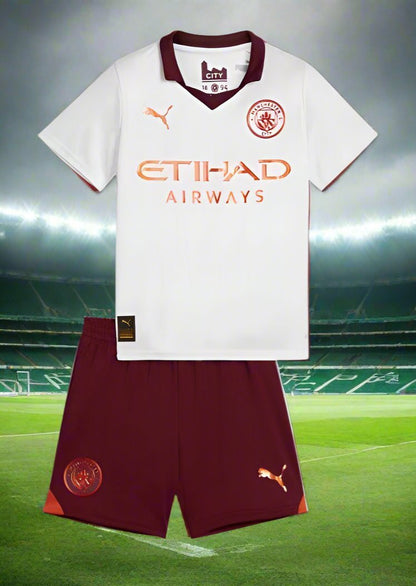 Manchester City Kids 23-24 Away Kit