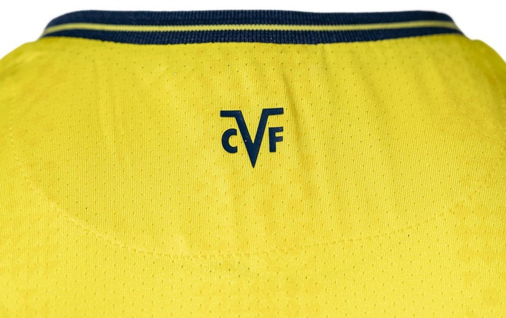 Villareal 24-25 Home Shirt collar