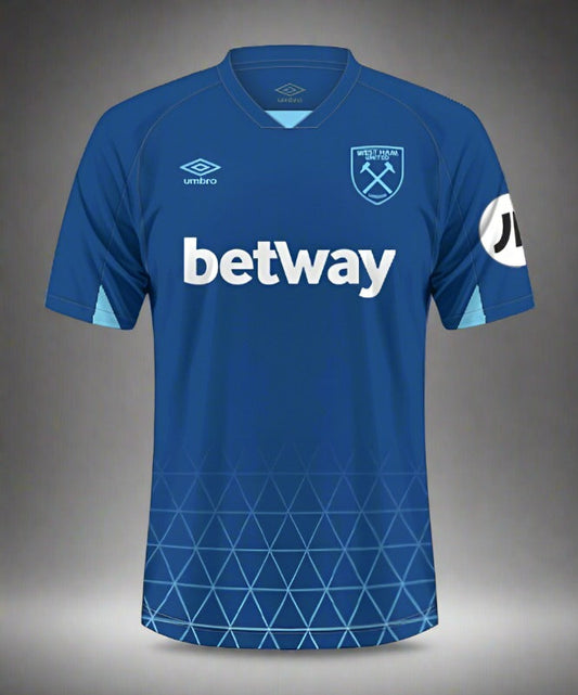 West Ham 23-24 3rd Shirt front