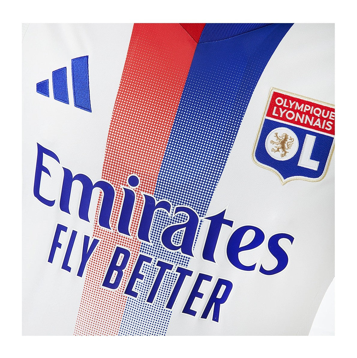 Olympique Lyonnais 24-25 Home Shirt badge