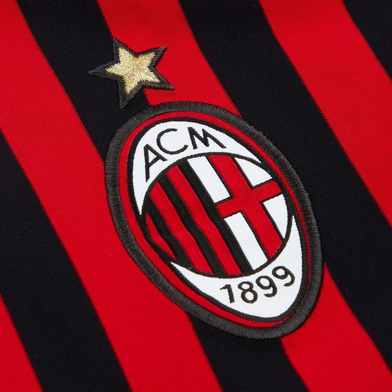 AC Milan 11-12 Home Retro Shirt crest