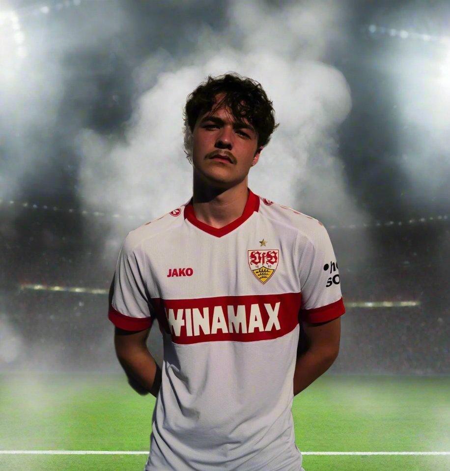 VfB Stuttgart 24-25 Home Shirt model