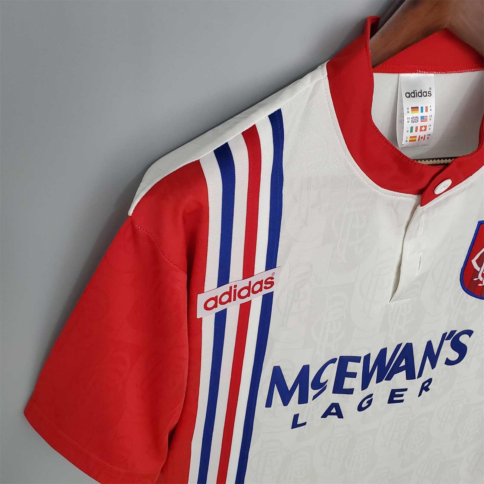 Rangers  96-97 Away Retro Shirt side