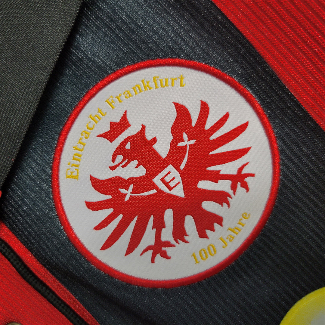 Eintracht Frankfurt 99-00 Home Centenary Retro Shirt crest