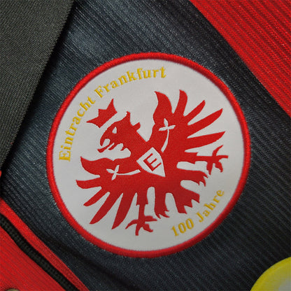 Eintracht Frankfurt 99-00 Home Centenary Retro Shirt crest