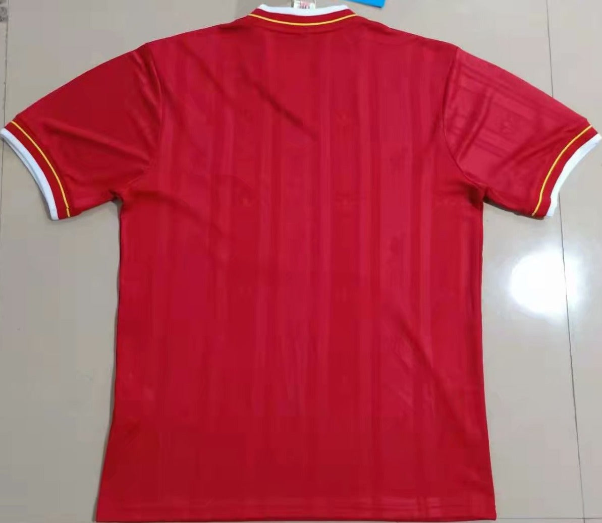 Liverpool 86-87 Home Shirt rear