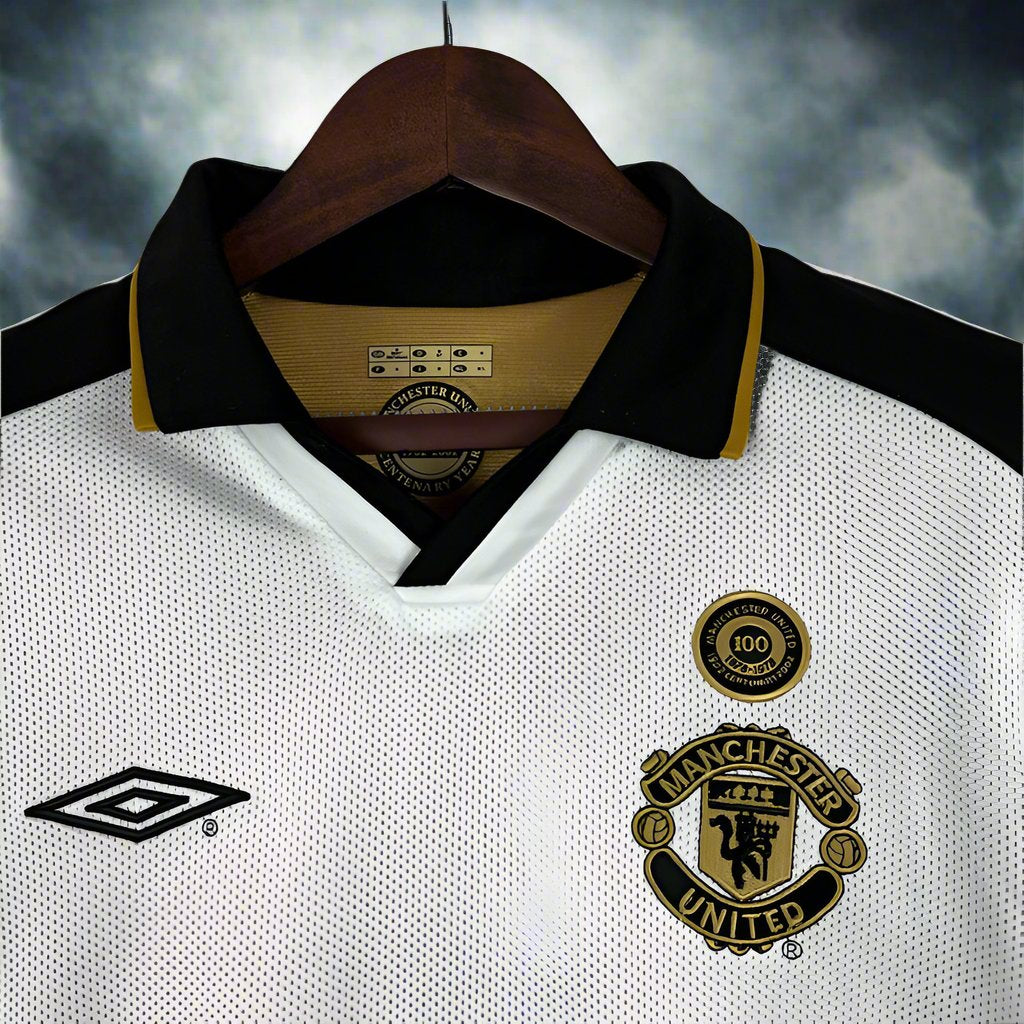 MNU 01-02 Away Retro Shirt badge