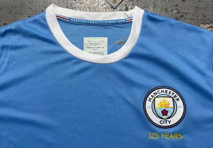 Manchester City 125th Anniversary Shirt badge