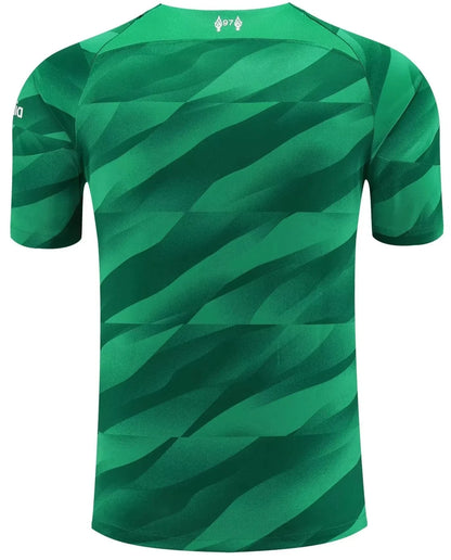 Liverpool 23-24 Goalkeeper Green Shirt rear