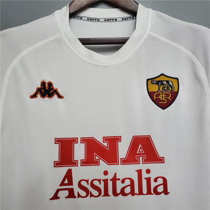 Roma 00-01 Away Retro Shirt sponsor