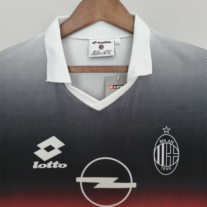 AC Milan 95-96 Training Shirt Retro Shirt collar