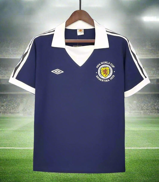 Scotland 78-80 Home Retro Shirt