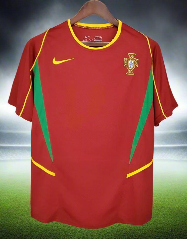 Portugal 02-04 Home Retro Shirt