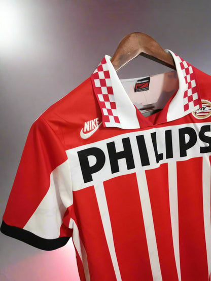 PSV Eindhoven 95-96 Home Retro Shirt side