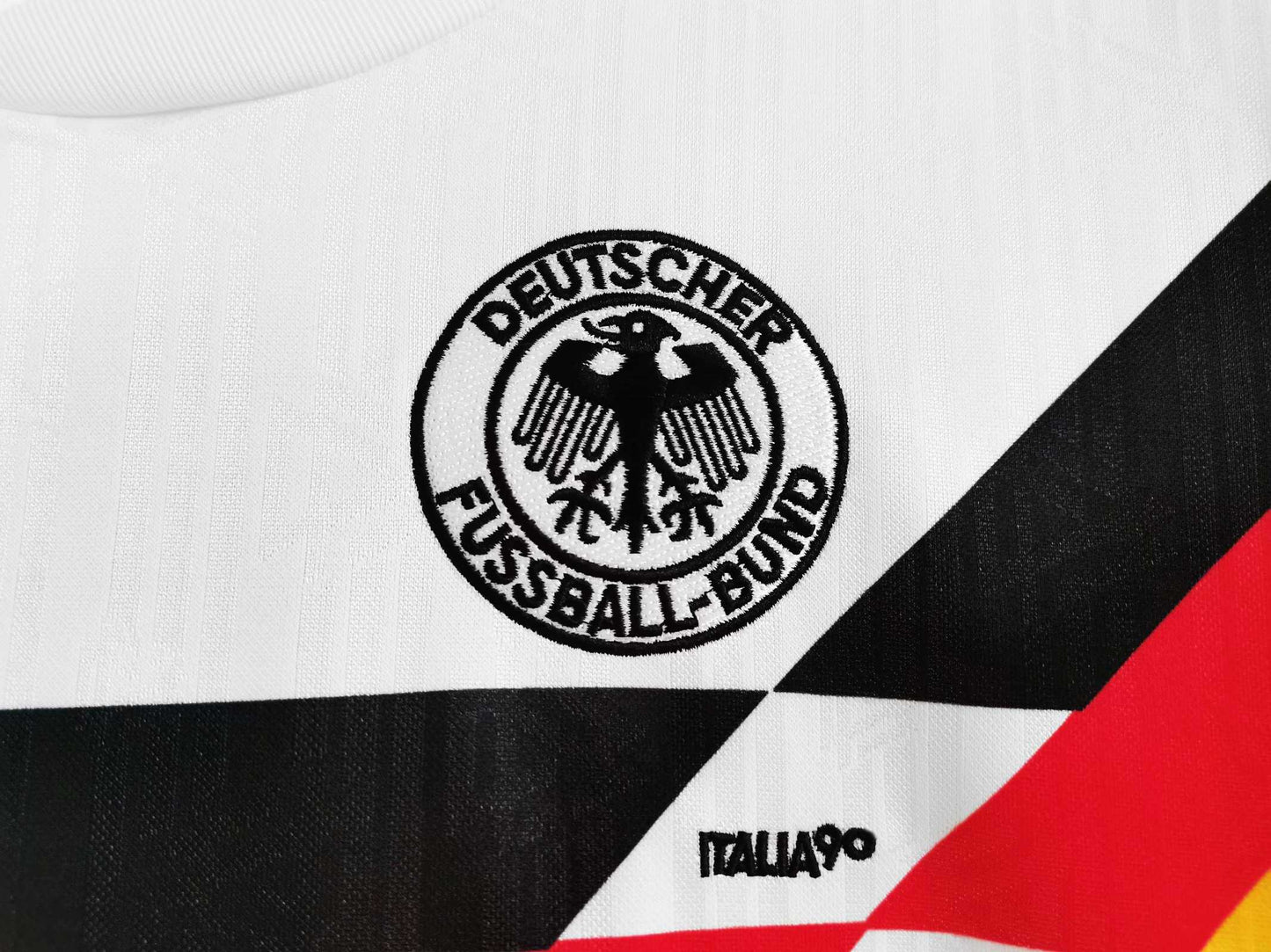 Germany 90-92 Home Retro Shirt crest