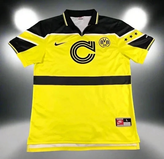 Borussia Dortmund 97-98 European Home Retro Shirt