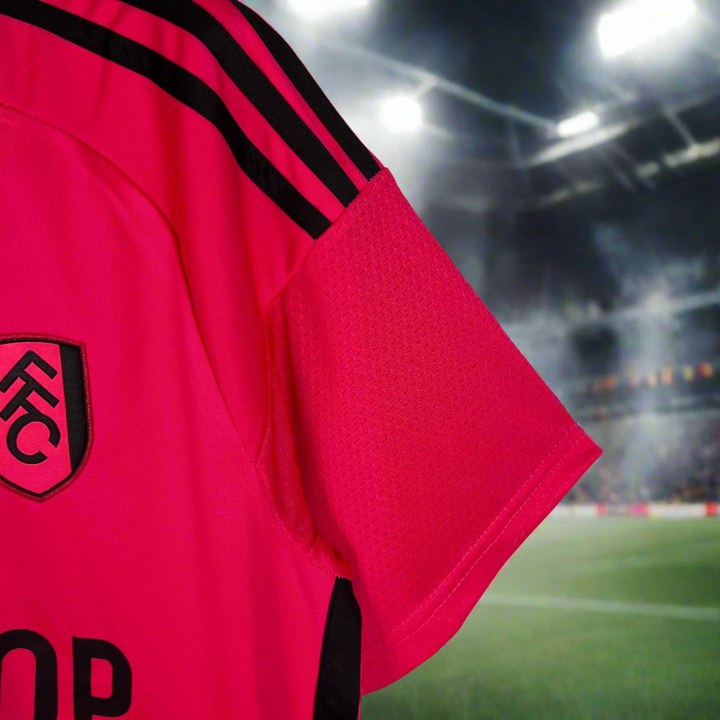 Fulham 23-24 Away Shirt sleeve