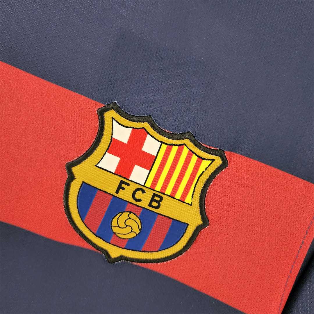 Barcelona 15-16 Home Retro Shirt badge