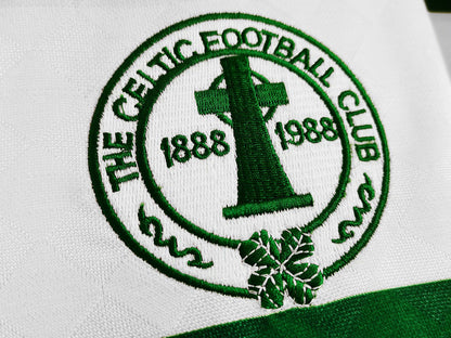 Celtic 87-88 Home Centenary Retro Shirt crest