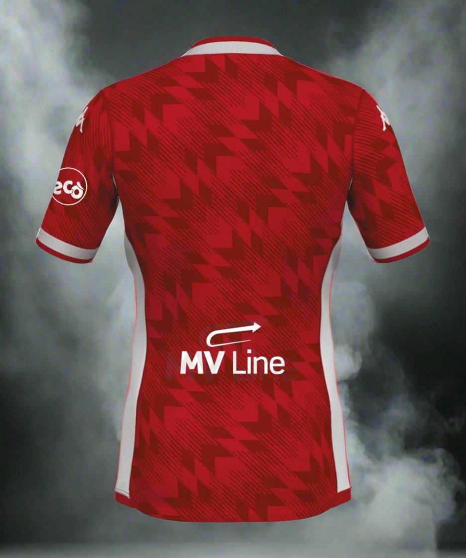 Bari 23-24 Away Shirt rear