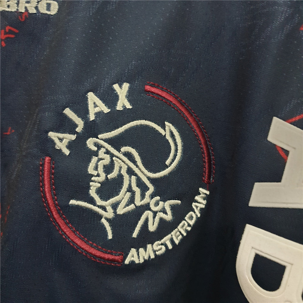 Ajax 94-95 Away Retro Shirt crest