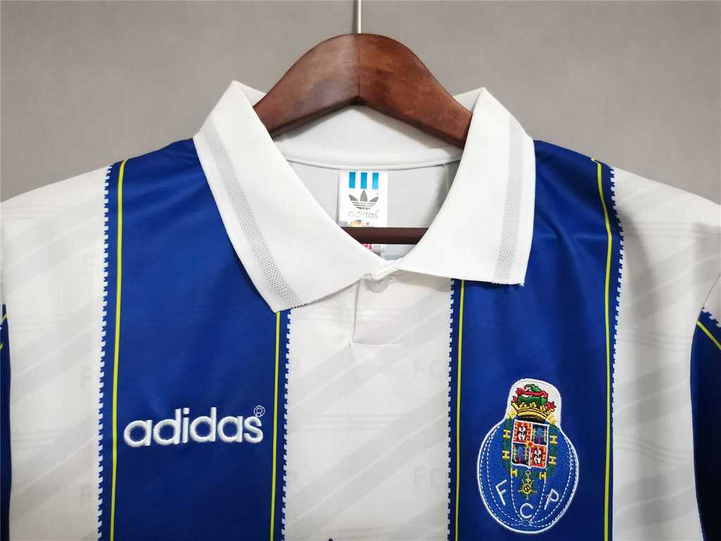 Porto 95-97 Home Retro Shirt collar