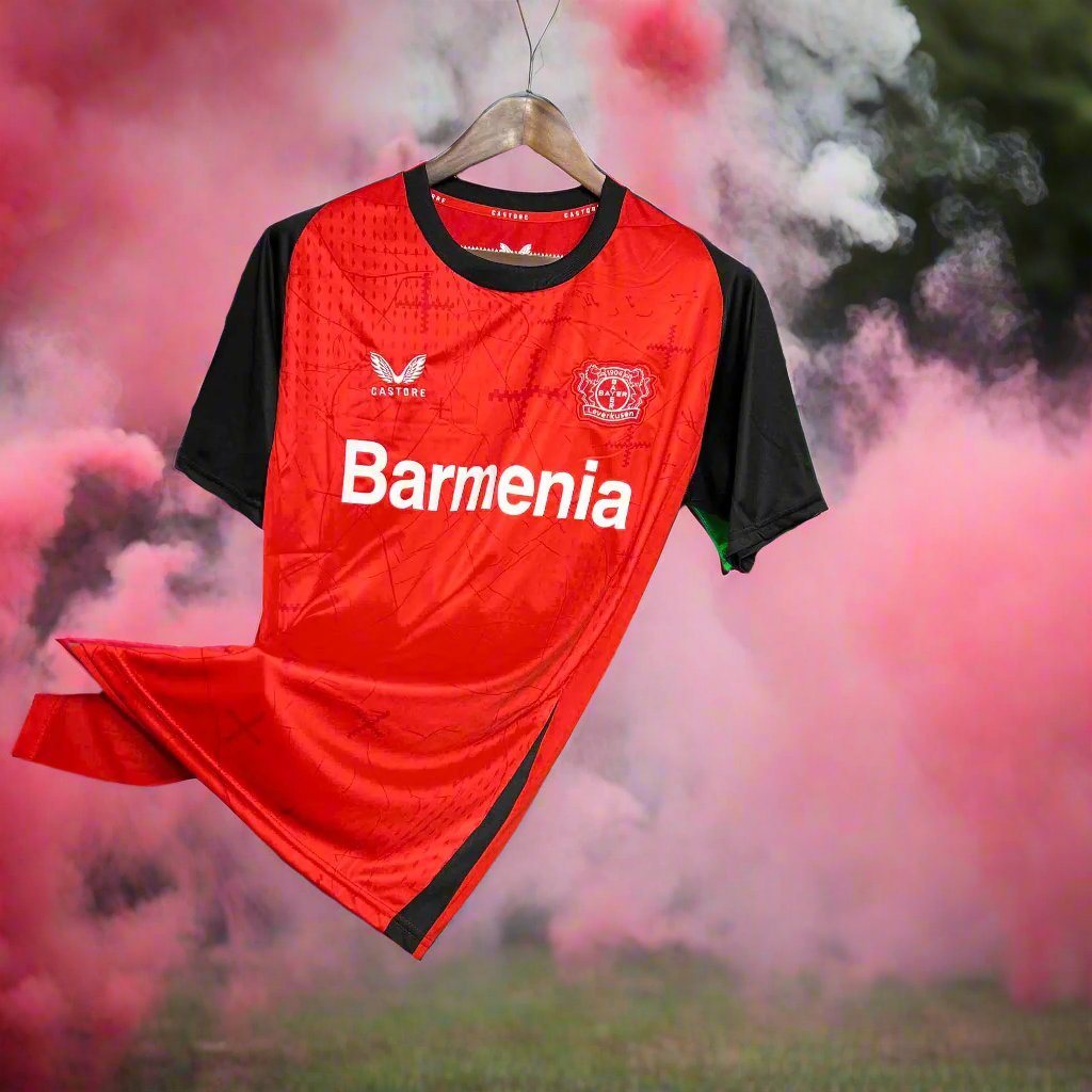 Bayer 04 Leverkusen 24-25 Home Shirt wind