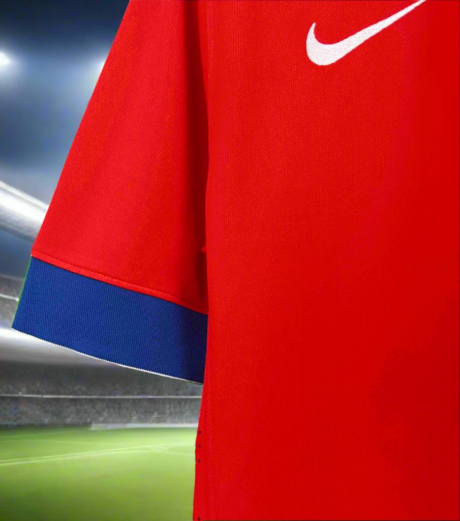 Chile 15-16 Home Retro Shirt sleeve