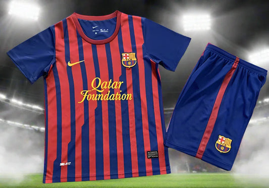 Barcelona Kids 11-12 Home Retro Kit