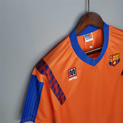 Barcelona 91-92 Away Retro Shirt side