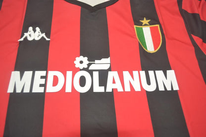 AC Milan 88-90 Home Retro Shirt sponsor