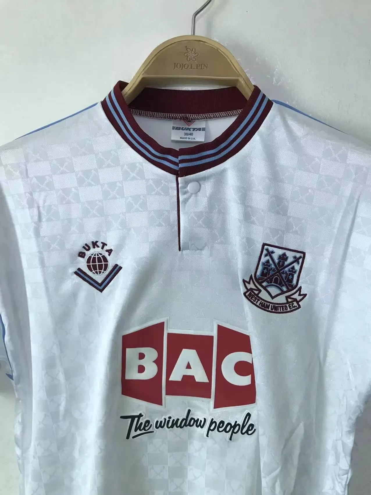 West Ham United 89-91 Away Retro Shirt  front