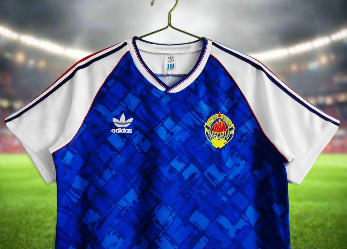 Yugoslavia 91-93 Home Retro Shirt crest