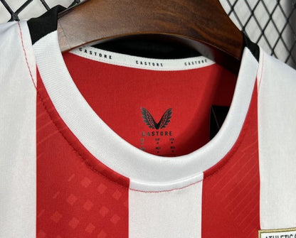 Athletic Club Bilbao 24-25 Home Shirt collar