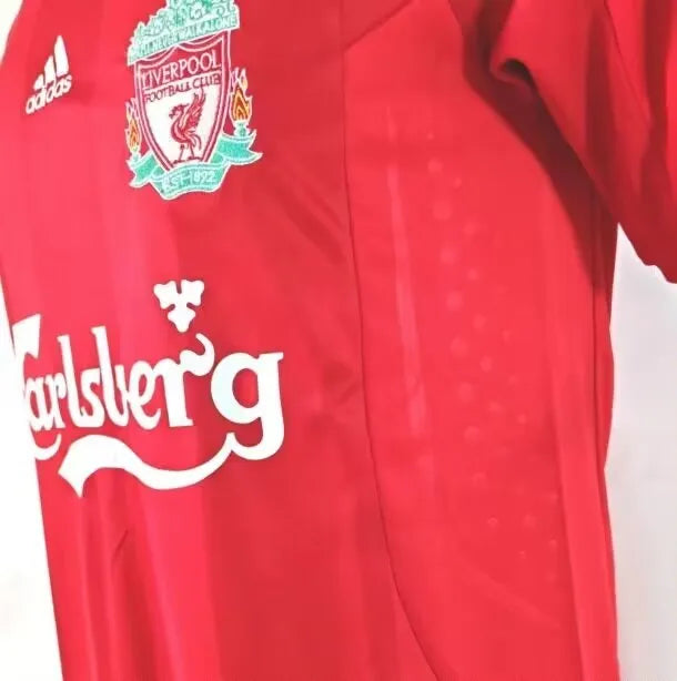 Liverpool 08-10 Home Shirt side