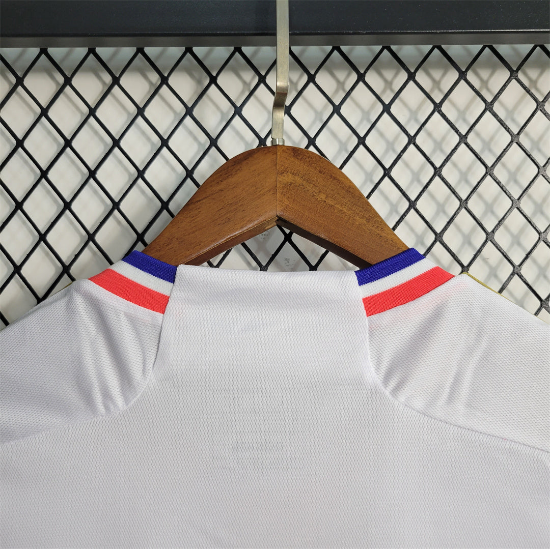 Olympique Lyonnais 23-24 Home Shirt collar