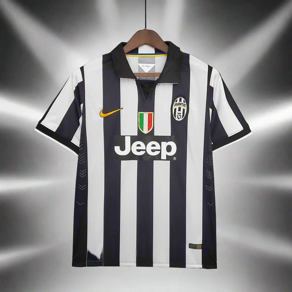 Juventus 14-15 Home Retro Shirt front