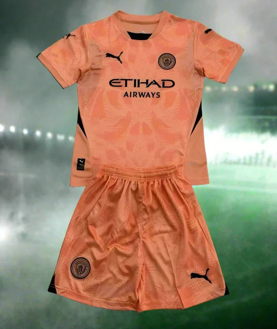 Manchester City Kids 24-25 Goalkeeper Kit